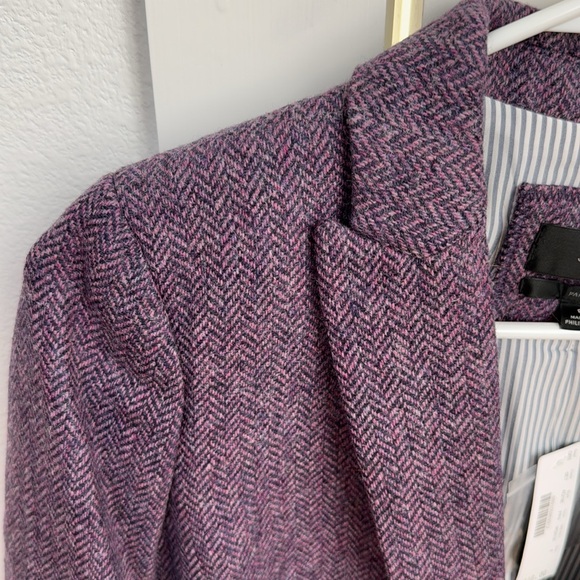 J.Crew Parke Blazer - Purple Herringbone - Picture 3 of 7